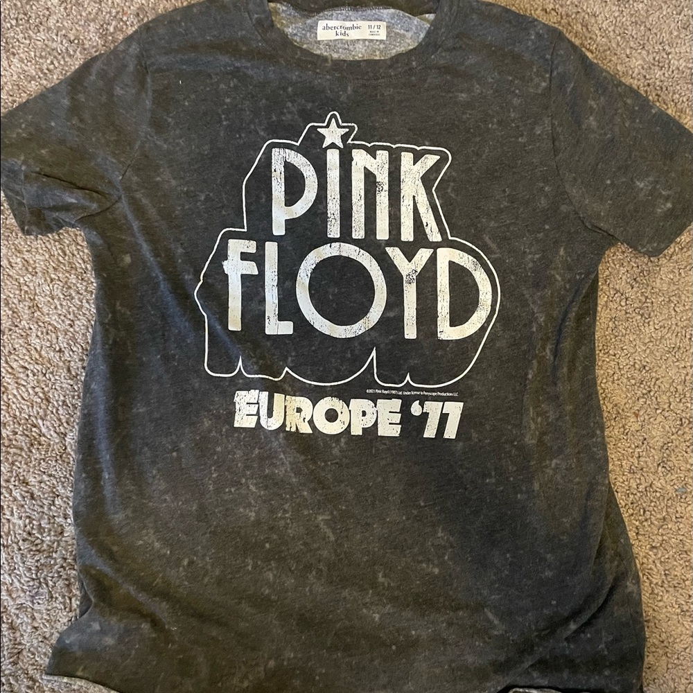 abercrombie kids tee Pink Floyd size 11/12